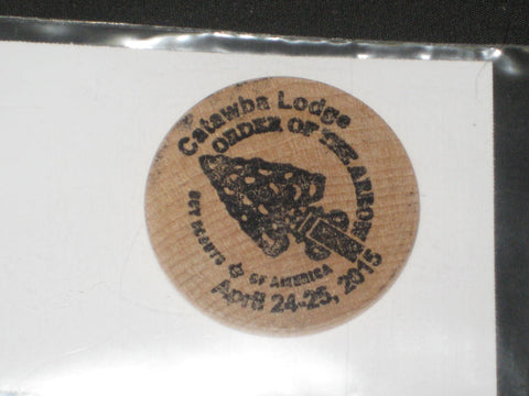 Catawba 459 2015 Dixie Wooden Nickle