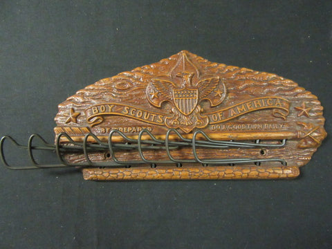Boy Scout Tie Rack 1950-60's