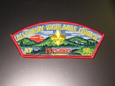 Allegheny Highlands Council sa5 SAP