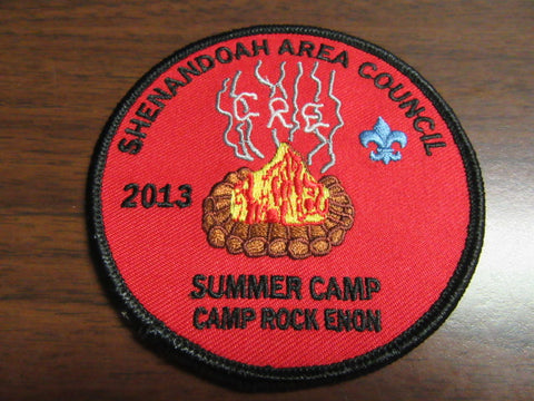 Camp Rock Enon Summer Camp 2103 Patch
