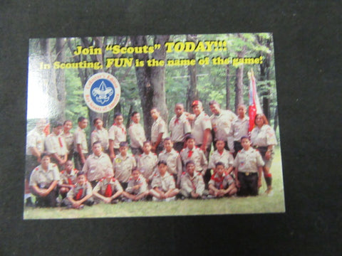 Pioneer Valley Council, 1998 Join "Scouts" Today!  Collectors Card