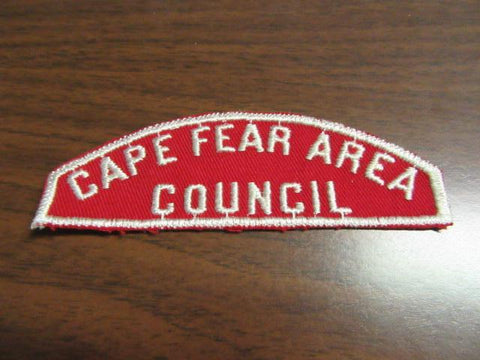 Cape Fear Area Council Red & White Strip