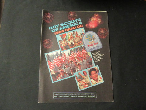 BSA Official Catalog 1989   Uniforms and Equipment