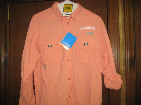Summit Bechtel Reserve Columbia Ladies Blouse, size Medium