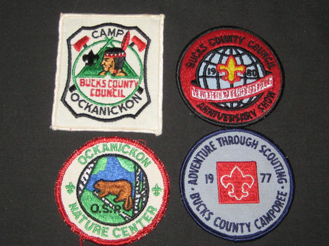 Bucks County Council Camp & Activity Patches