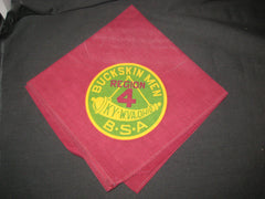 Region 4 Buckskin Men Maroon Neckerchief