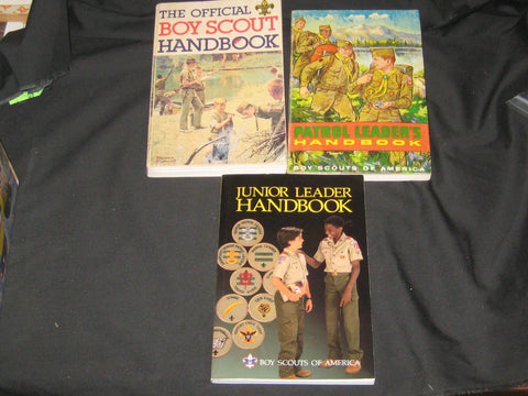 Boy Scout Handbooks, Lot of 3