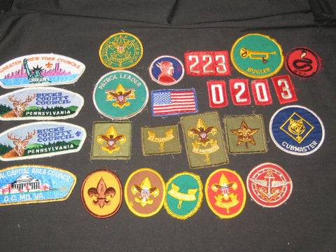 Boy Scout & Explorer Insignia Lot