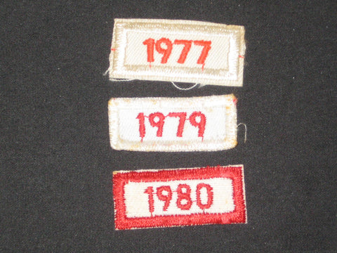 1977 1979 1980 Segments