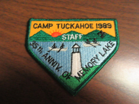 Camp Tuckahoe 1989 Staff Pocket Patch