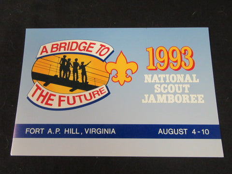 1993 National Jamboree Postcard