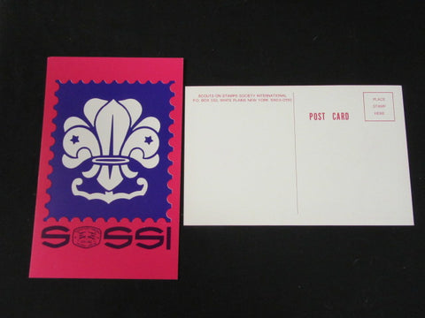 1985 National Jamboree SOSSI Postcard