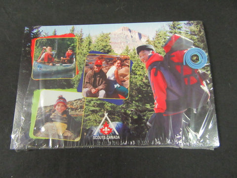Scouts Canada Postcard  Scout with Backpack