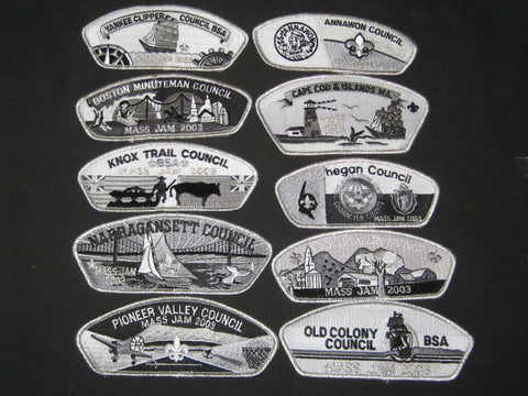 Mass Jam 2003 Silver Mylar Border Set