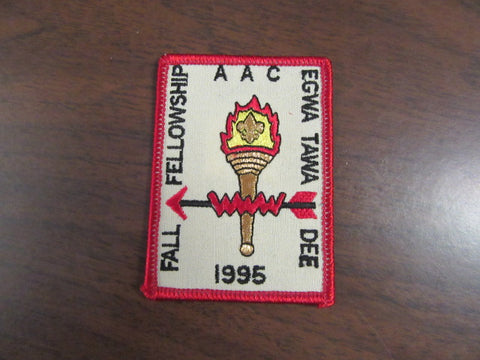 Egwa Tawa Dee 129 1995 Fall Fellowship Pocket Patch