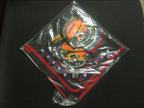 SR-5 2006 Dixie fellowship neckerchief and pocket patch