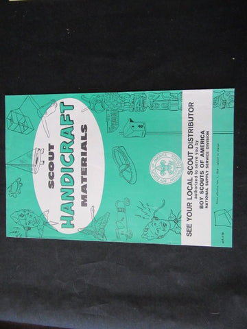 Scout Handicraft Materials Catalog 1964