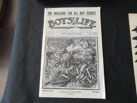 Boys' Life Repro of the Very First Issue