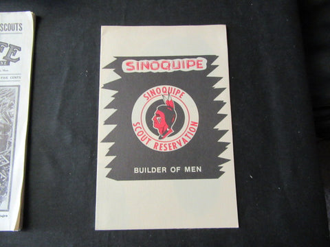 Sinoquipe Scout Reservation 1985 Promotion Bouchure