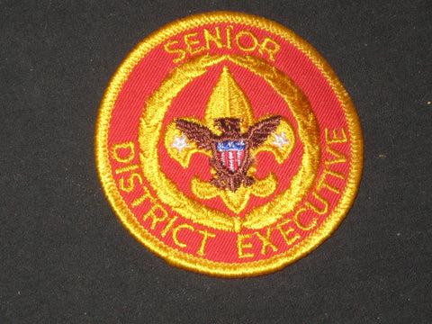 Senior District Executive Patch