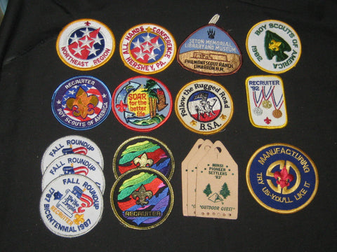 Misc. Boy Scout Patch Lot,