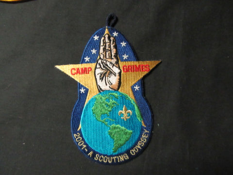 Camp Grimes 2001 Pocket Patch