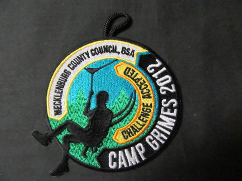 Camp Grimes 2012 Pocket Patch
