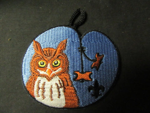 Owl Wood Badge Patch