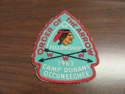 Area 6A 1963 Fellowship Patch
