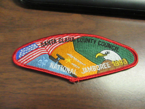 Santa Clara Area Council 1993 Red Border JSP