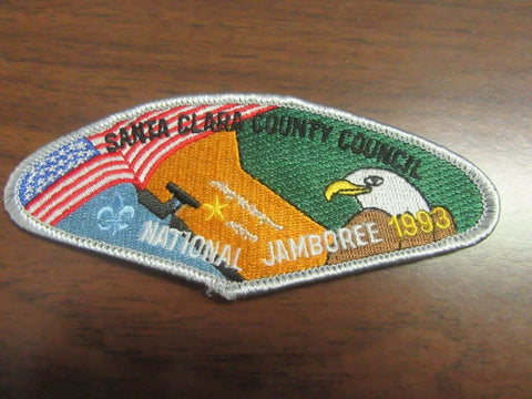 Santa Clara Area Council 1993 White Border JSP