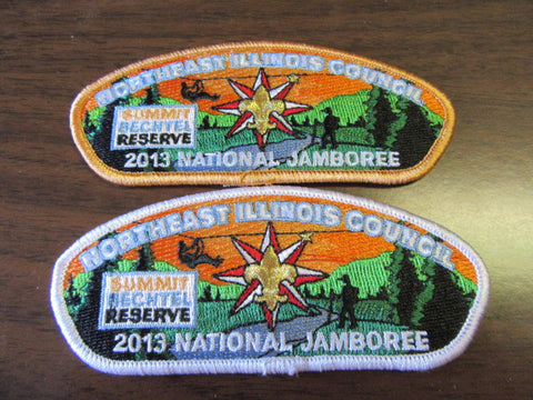 Northeast Illinois Council 2013 National Jamboree, 2 diff JSPs