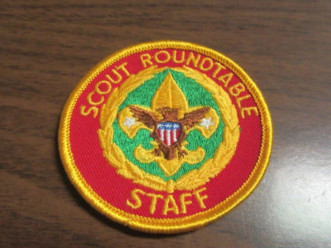 Scout Roundtable Staff Patch 1970-80's