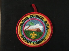Aloha Council Scout Camps Pocket Patch