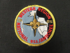 Western Region 1985 National Jamboree Contingent Patch