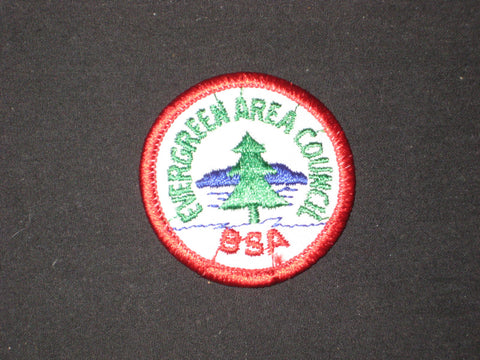 Evergreen Council 2 inch round Council Patch