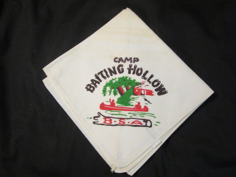 Camp Baiting Hollow White Neckerchief