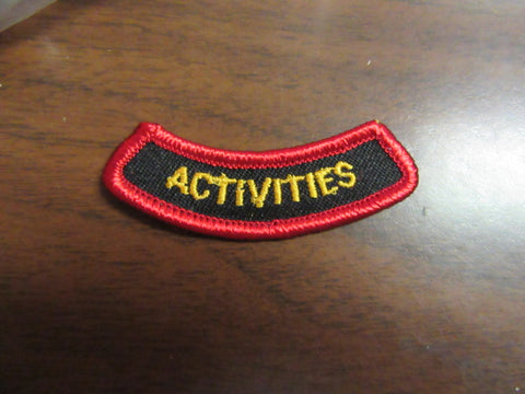 2001 National Jamboree Activities Activity Segment