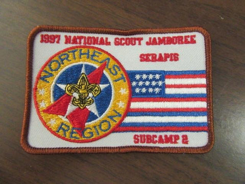 1997 National Jamboree Northeast Region Subcamp 2 Serapis Patch