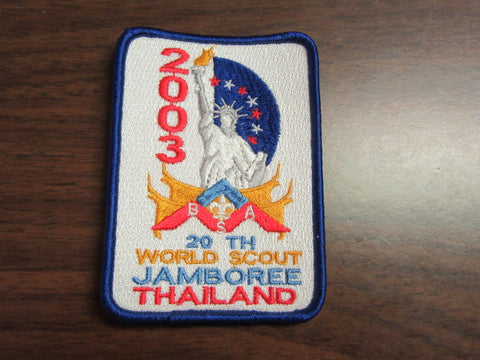 2003 World Jamboree US Contingent Prototype Patch