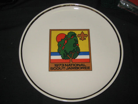 1973 National Jamboree 9 inch Ceramic Plate