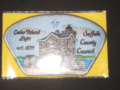 Suffolk County Council Cedar Island Light CSP lighthouse - the carolina trader 