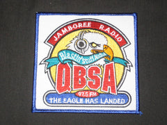 QBSA Jamboree Radio, The Eagle Has Landed Patch - the carolina trader