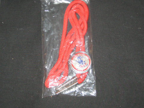 Pedro Boys' Life Bolo tie, in a boat