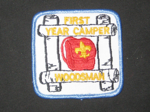 First Year Camper Woodsman Patch