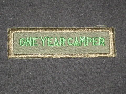 One Year Camper Segment cut edge older