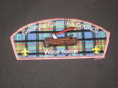 Georgia-Carolina Council sa11:1 csp Wood Badge - the carolina trader