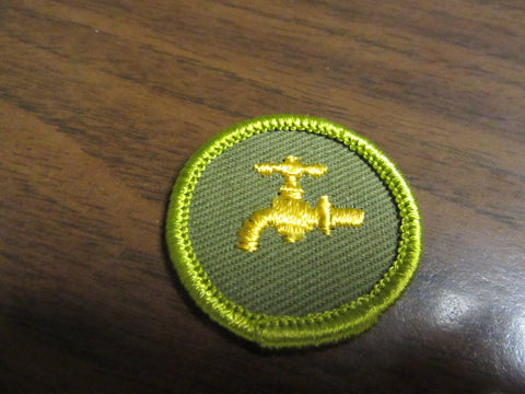 Plumbing Twill Merit Badge