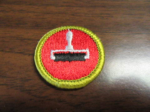 Printing Clear Waffle Back Merit Badge