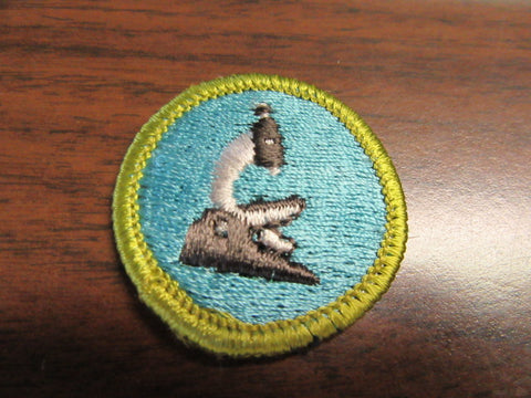 General Science Clear Waffle Back Merit Badge